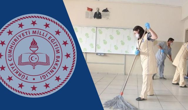 MEB ikinci dönem başlamadan temizlik görevlisi alımı yapacak